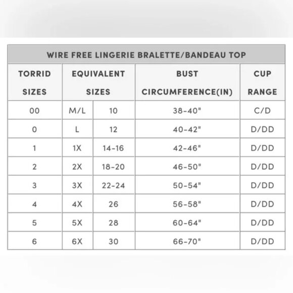 Torrid Lace Racerback Bralette Harbour Grey Plus Size 0 - Picture 8 of 9